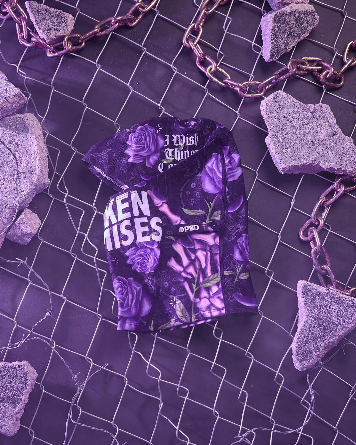 PSD Everyday | Broken Promises - Wish Purp - Hooded Mask