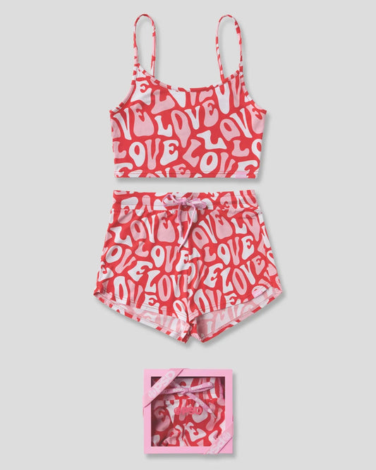 PSD Customer Favorite | Sweet Love Modal - Cami Sleep Set - Cami Sleep Set