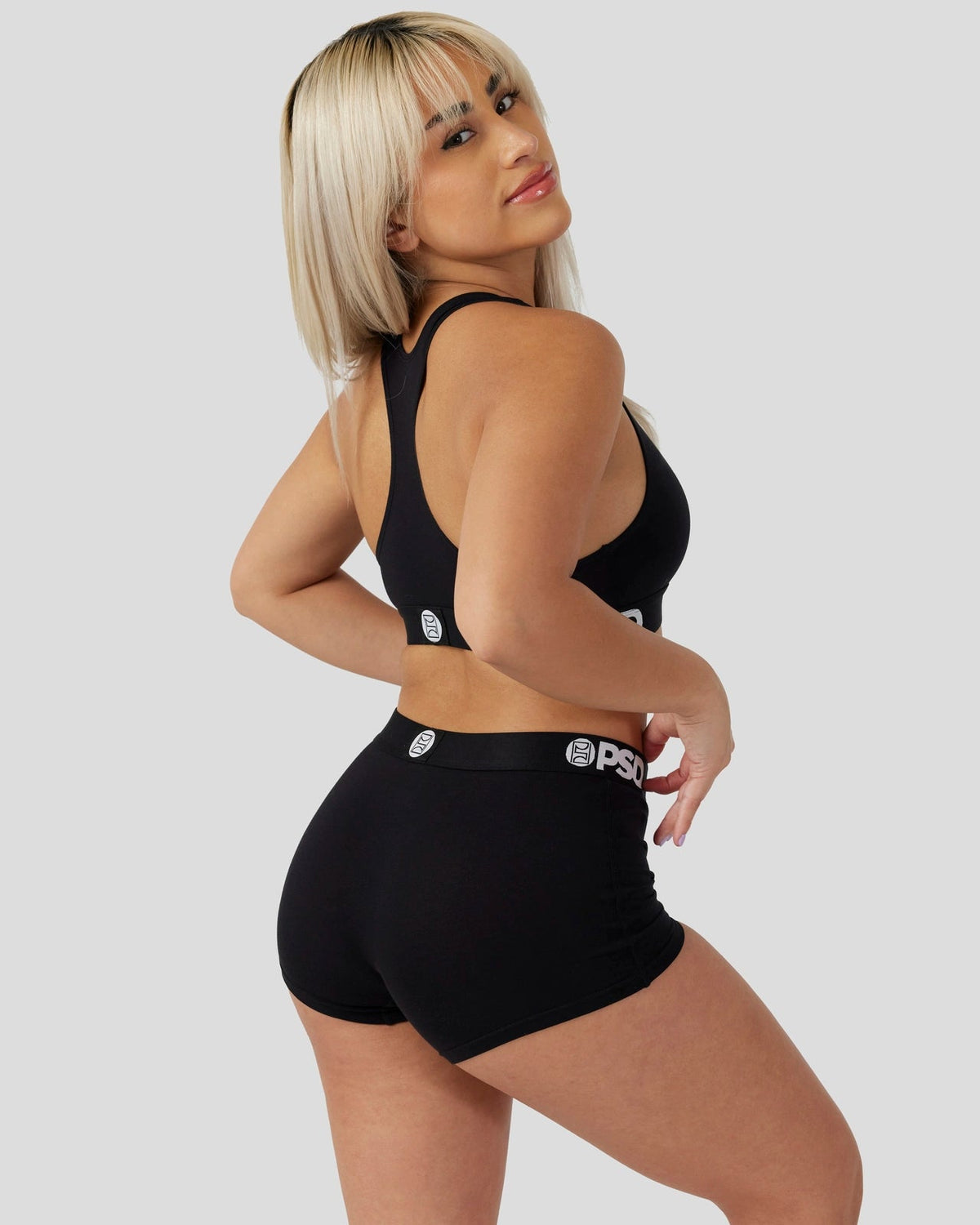 PSD Discount | Modal 3 Pack - Black - Boy Short - Modal