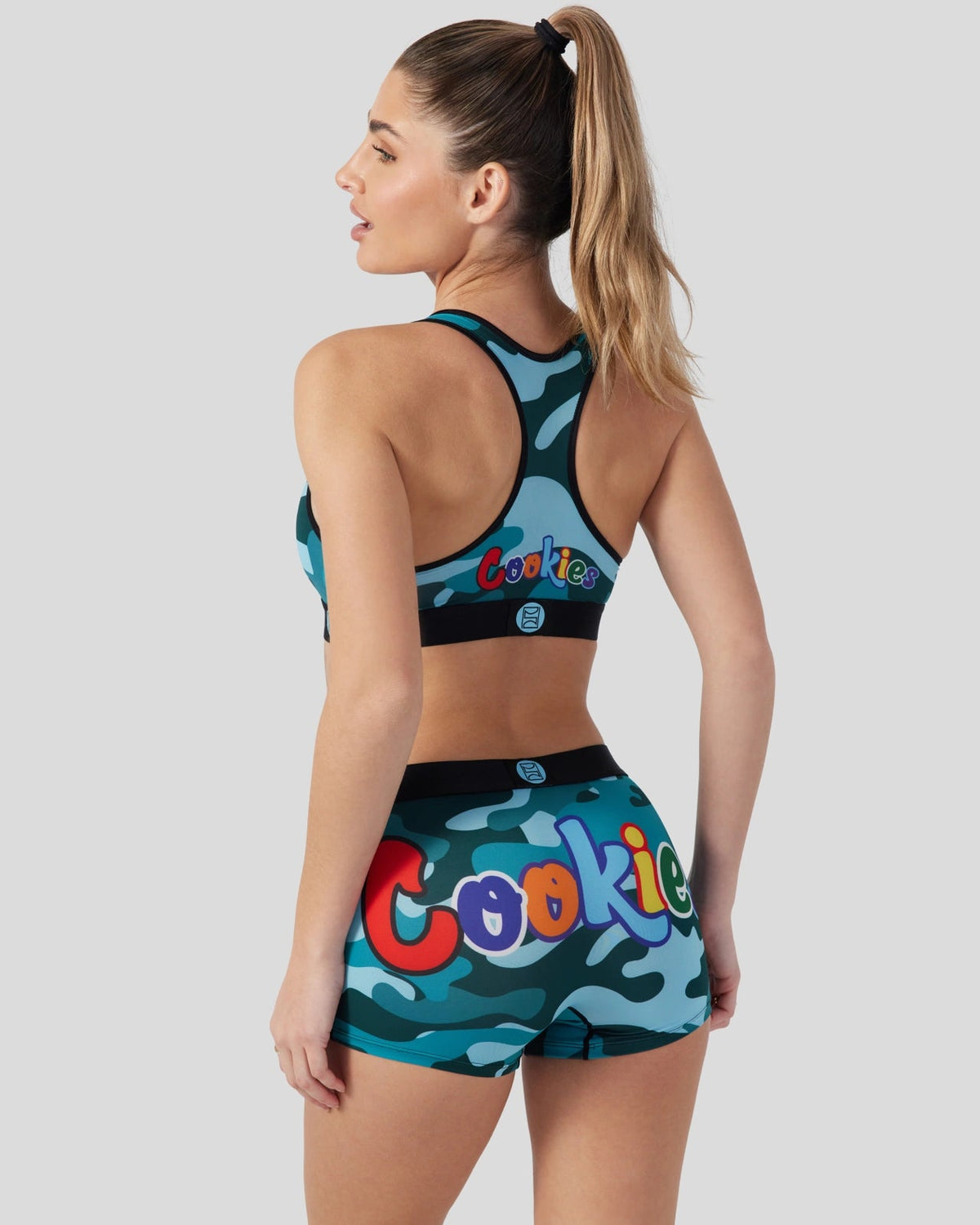 PSD Everyday | Cookies - Blue Camo - Sports Bra