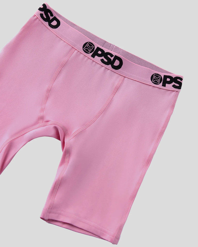PSD New | Solids - Pink - Youth Underwear
