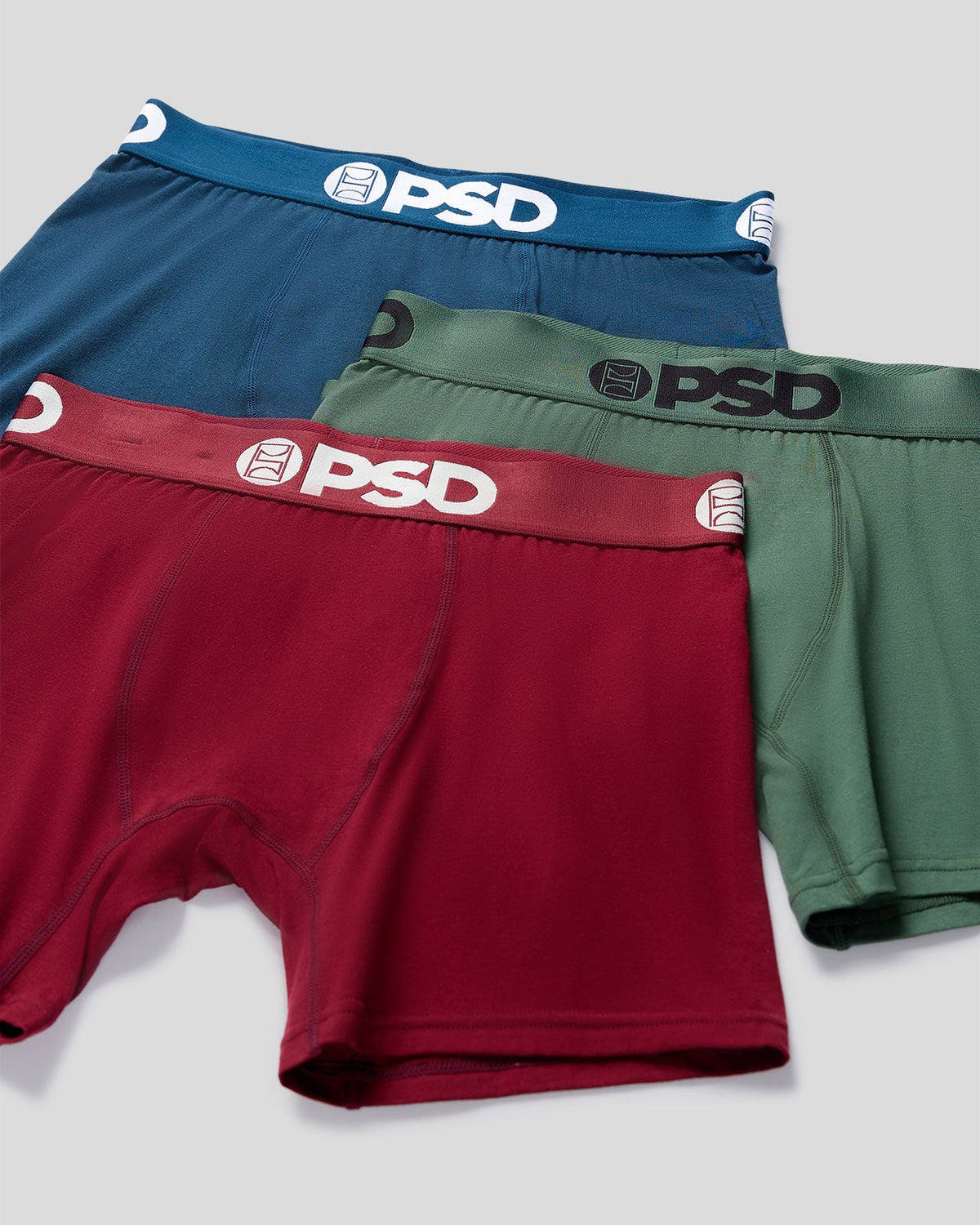PSD Featured | Solids 3 Pack - Dark Tones - Mid Length - Cotton