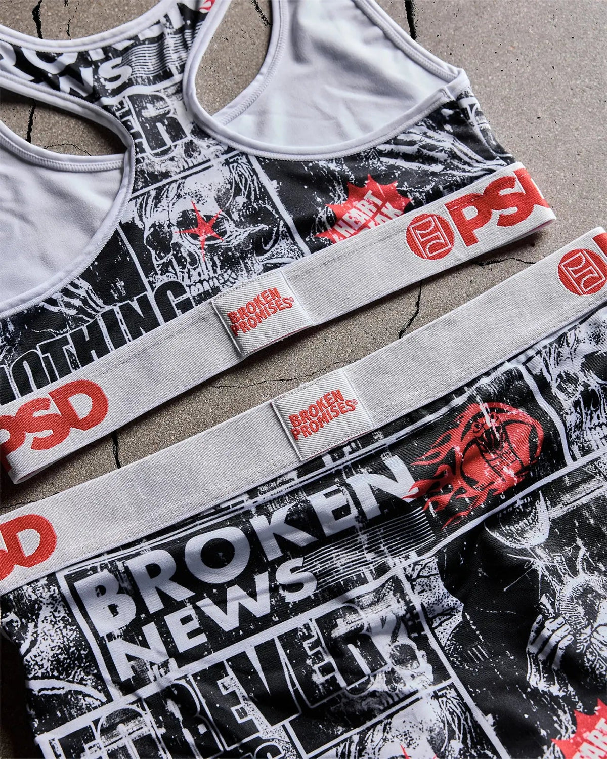 PSD Value | Broken Promises - Broken News - Boy Short