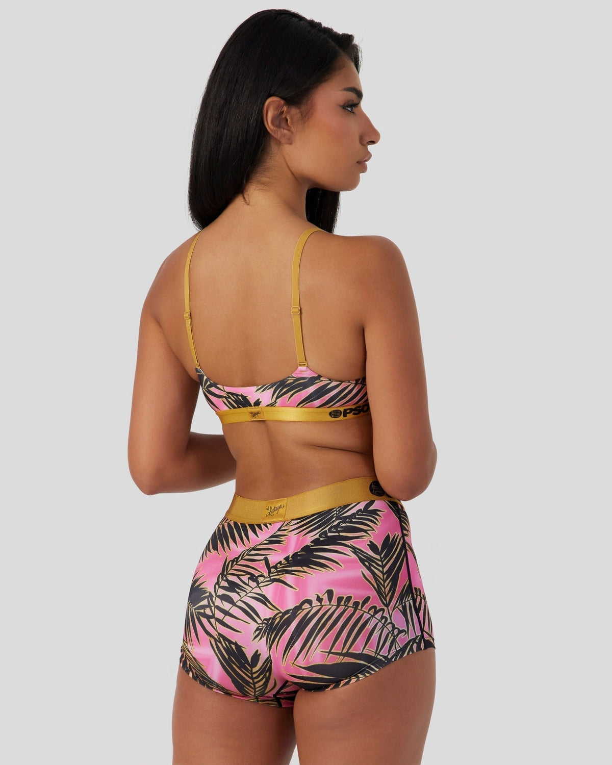 PSD Discount | Katya Henry - Silk Palms - Scoop Bralette