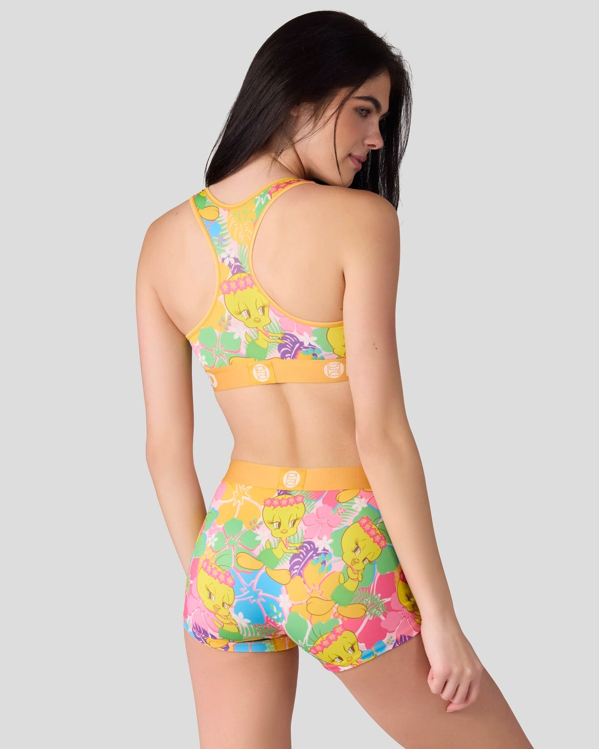 PSD Top Pick | Looney Tunes - Tweety Hawaii - Sports Bra