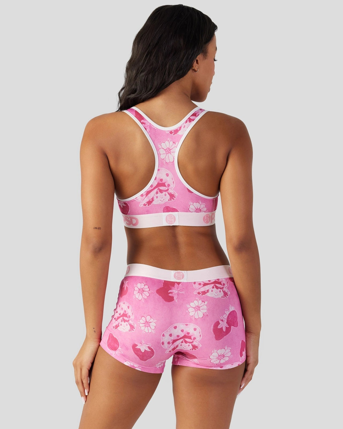 PSD Essential | Strawberry Shortcake - Velour - Sports Bra