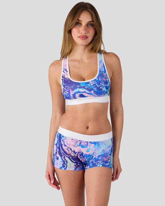 PSD Classic | Iridescent Spill - Sports Bra