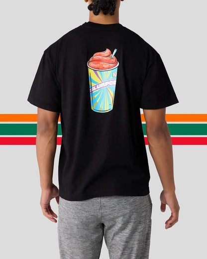 PSD Hot Sale | CHRY SLURPEE BLK TEE MULTI - TOPS