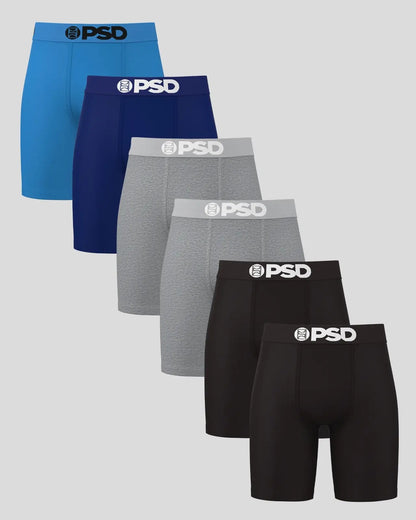 PSD Deals | Solids 6 Pack - Core Navy - Standard Length - Cotton