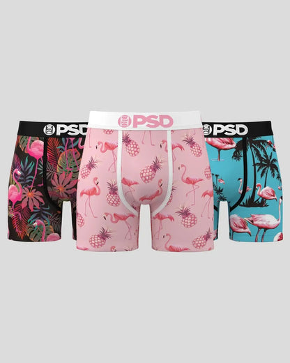 PSD Great Value | 3 Pack - Flamingo Jungle - Mid Length