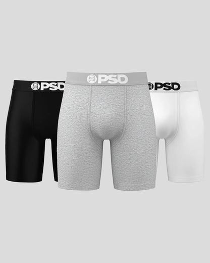 PSD New | Solids 3 Pack - Neutrals - Standard Length - Cotton