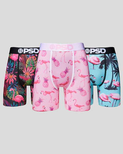 PSD Smart Buy | 3 Pack - Flamingo Jungle - Standard Length