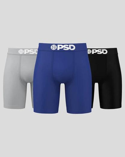 PSD Premium | Solids 3 Pack - LA Blue - Standard Length - Cotton