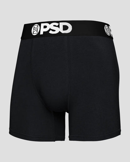PSD Signature | Solids 3 Pack - Black - Mid Length - Cotton