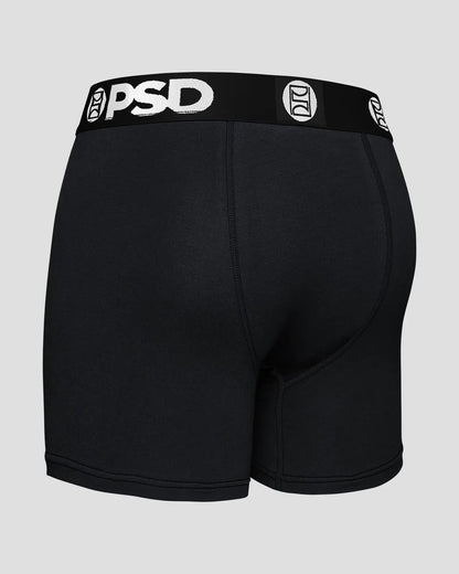 PSD Signature | Solids 3 Pack - Black - Mid Length - Cotton