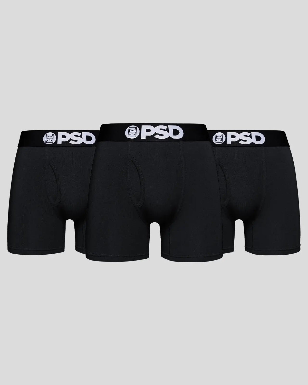 PSD New | Modal 3 Pack - Black - Mid Length - Modal