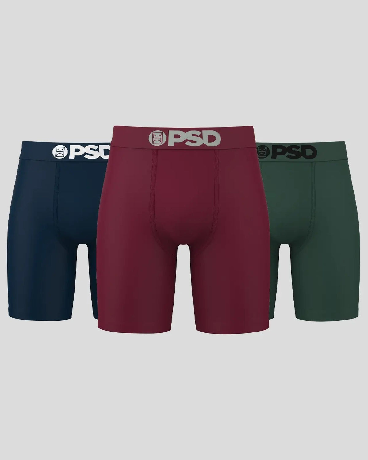 PSD Customer Favorite | Solids 3 Pack - Dark Tones - Standard Length - Cotton