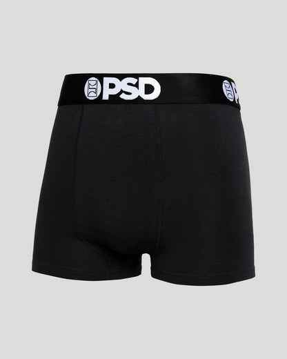 PSD Best Price | Solids 3 Pack - Black - Trunk - Cotton