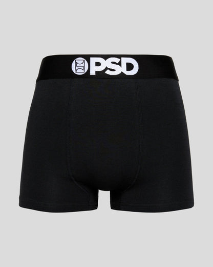 PSD Best Price | Solids 3 Pack - Black - Trunk - Cotton