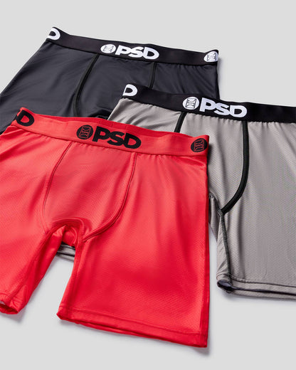 PSD Deals | CoolMesh 3 Pack - Red/Gray/Black - CoolMesh