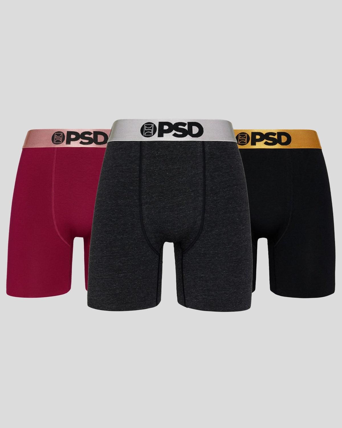 PSD Latest | 3 Pack - Metallic Solids - Standard Length - Cotton