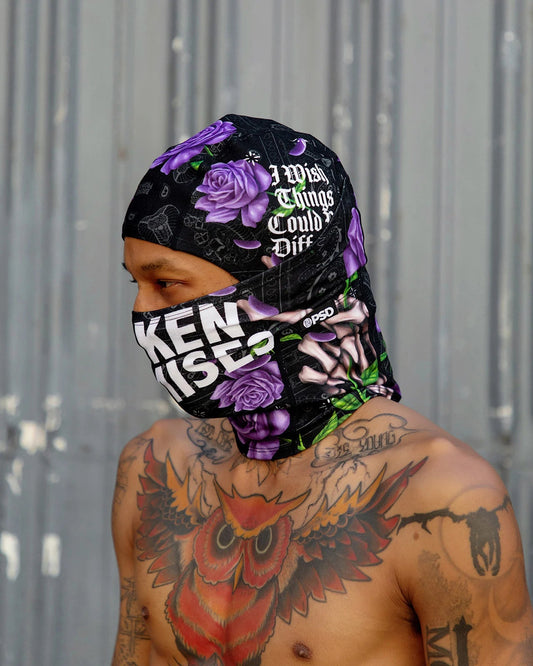 PSD Everyday | Broken Promises - Wish Purp - Hooded Mask