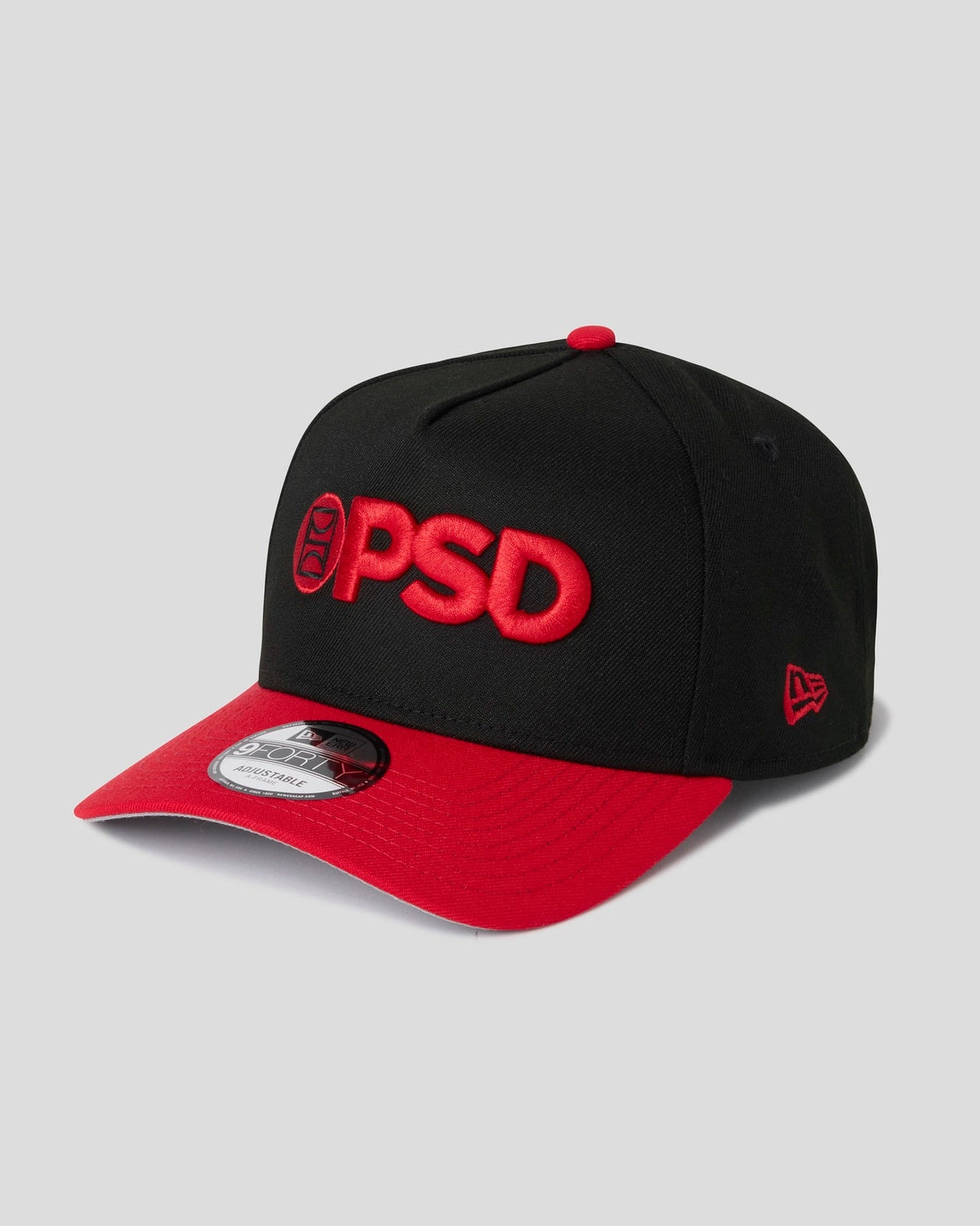 PSD Deals | New Era x PSD Logo Hat Black/Red - ACCESSORIES