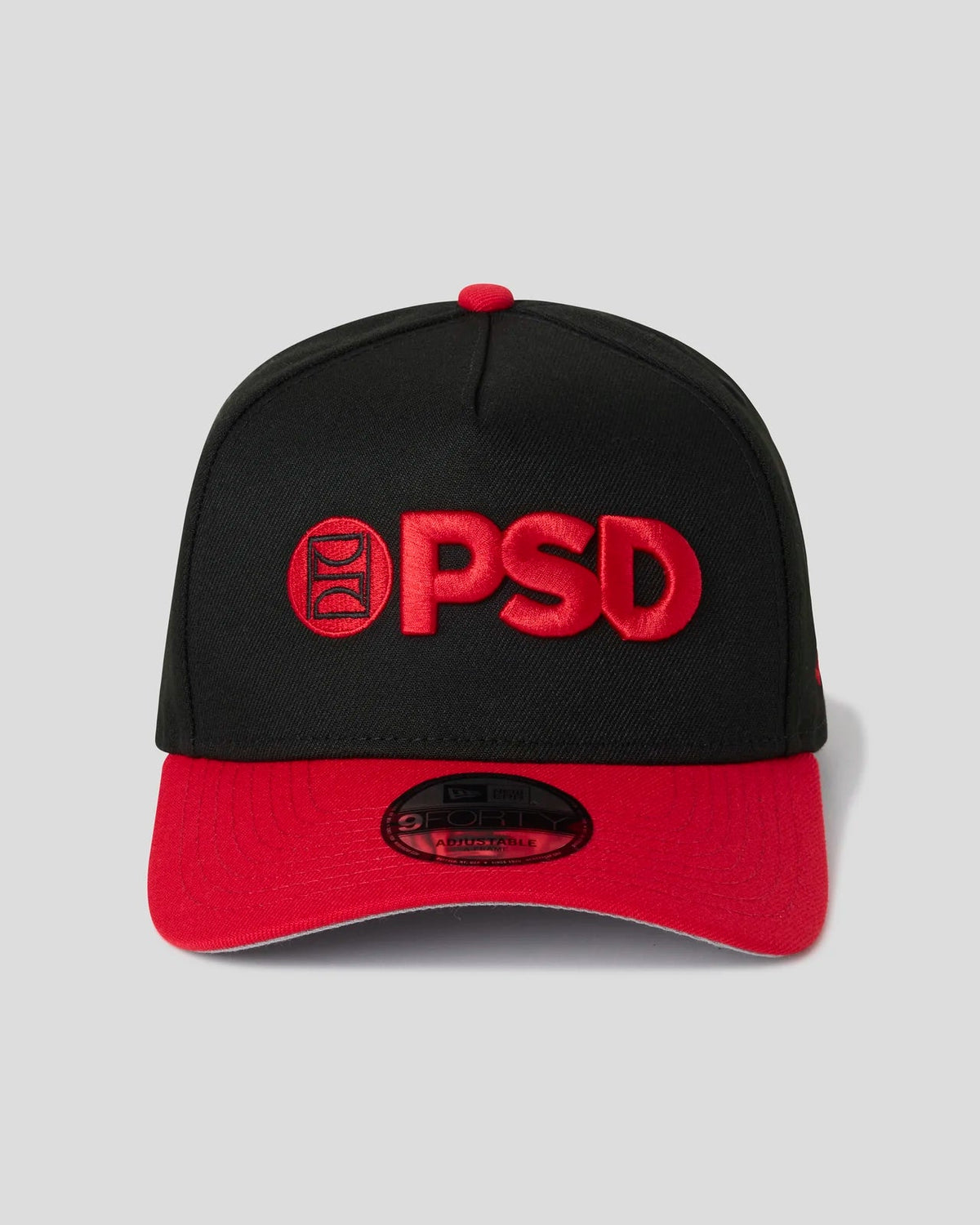 PSD Deals | New Era x PSD Logo Hat Black/Red - ACCESSORIES