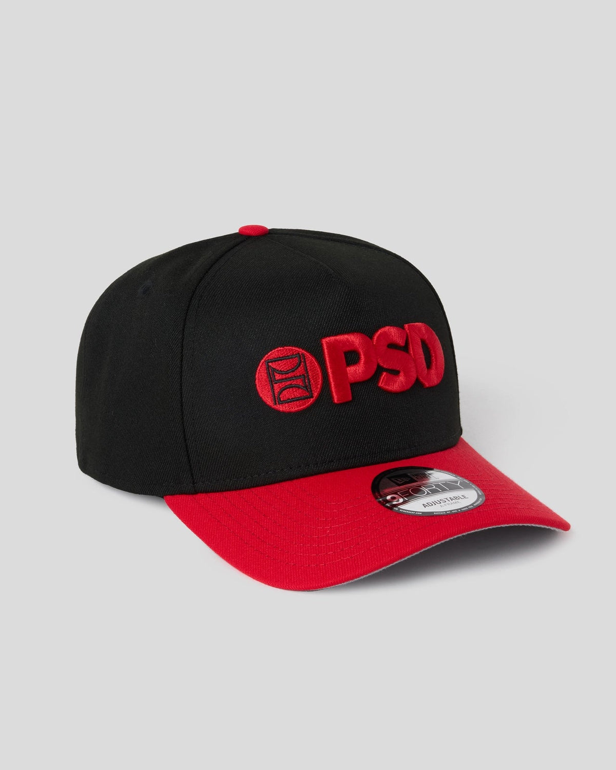 PSD Deals | New Era x PSD Logo Hat Black/Red - ACCESSORIES