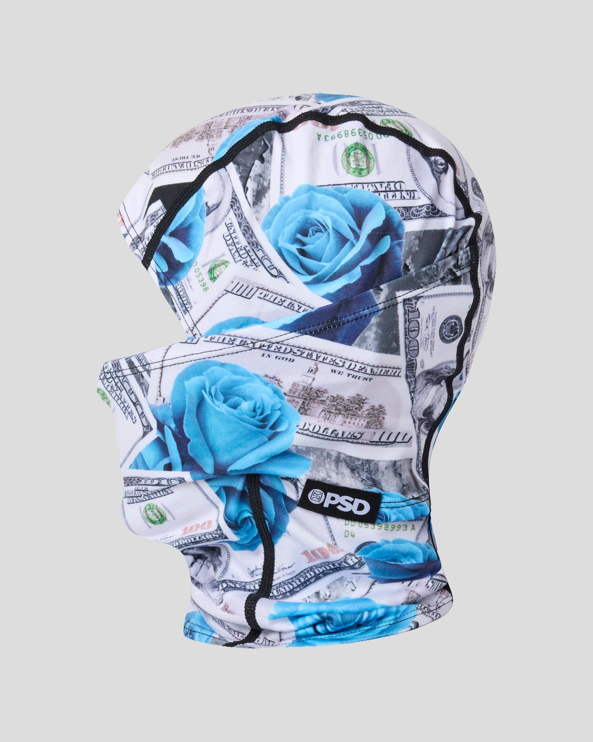 PSD Value | Powder Roses - Hooded Mask
