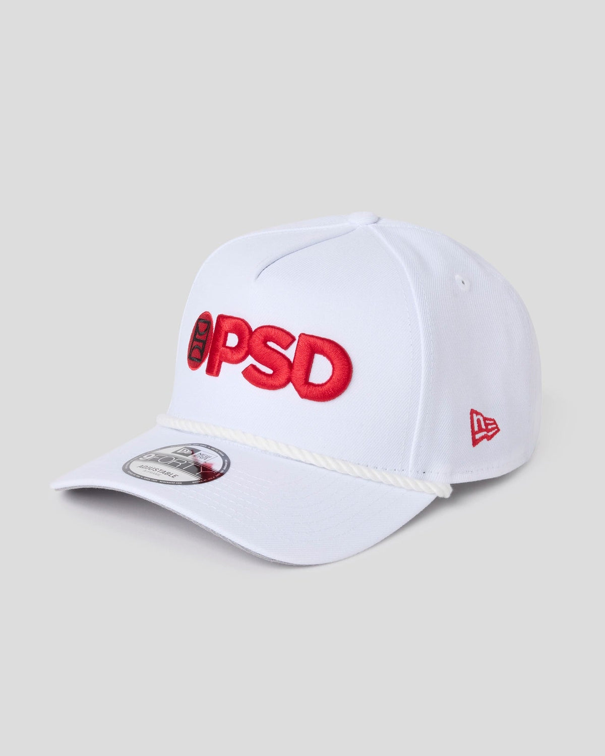 PSD Exclusive | New Era x PSD Logo Hat White/Red - ACCESSORIES