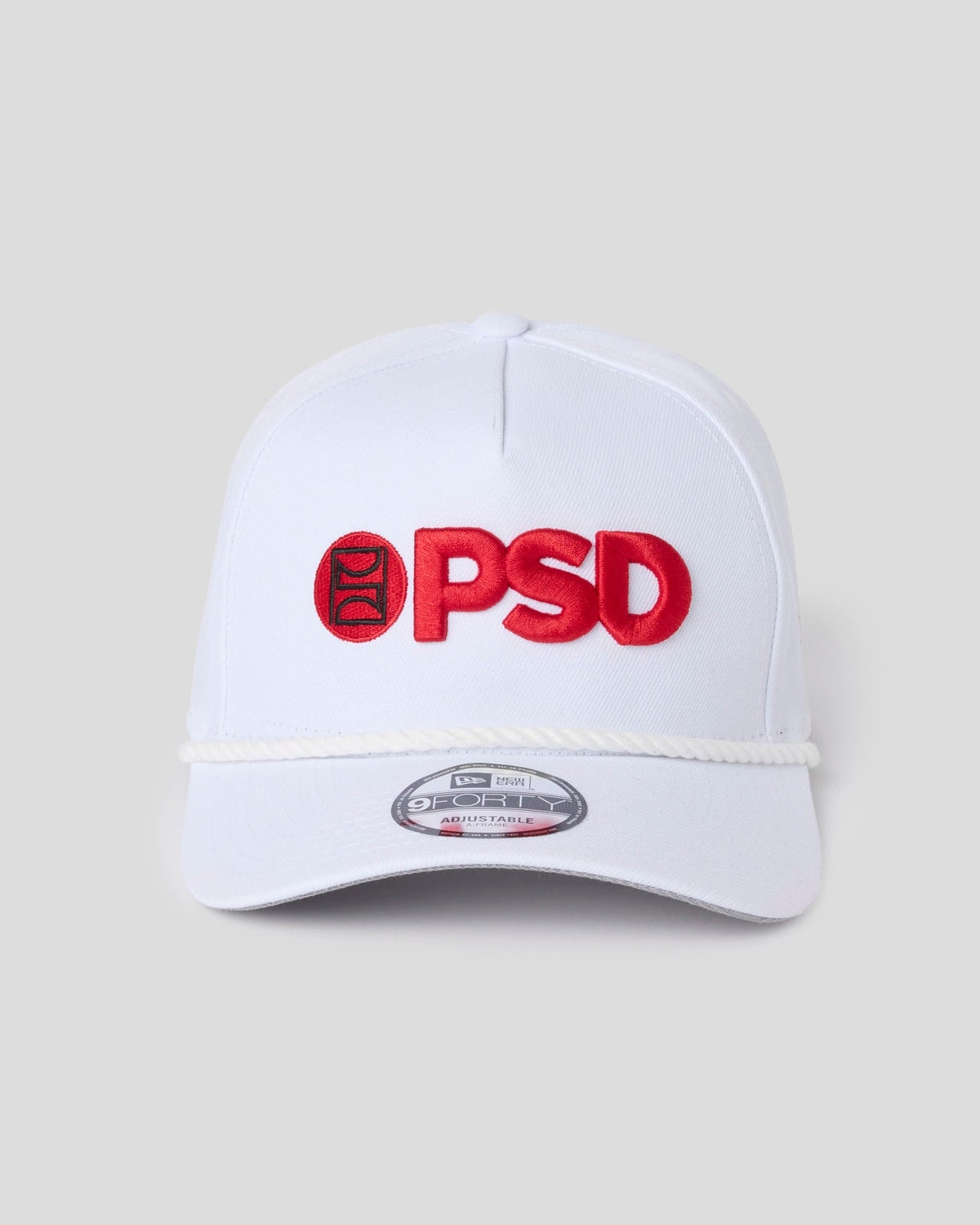 PSD Exclusive | New Era x PSD Logo Hat White/Red - ACCESSORIES