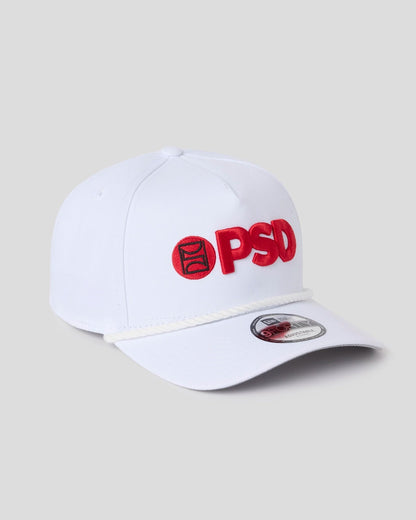 PSD Exclusive | New Era x PSD Logo Hat White/Red - ACCESSORIES