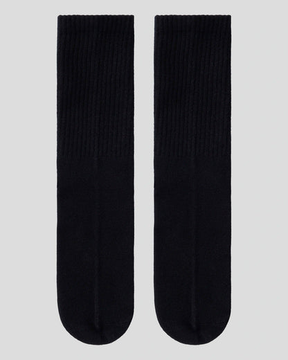 PSD Customer Favorite | Womens Crew - Black - Crew Sock