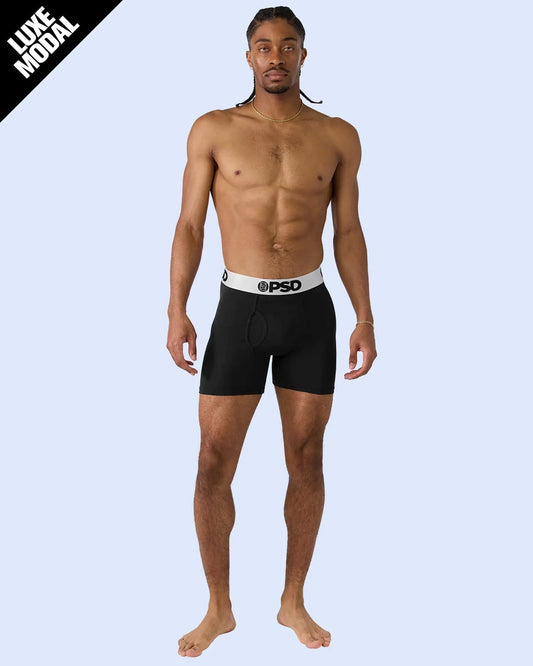 PSD Signature | Luxe Modal - Black Silver - Mid Length - Luxe Modal