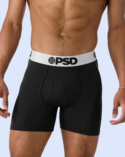 PSD Signature | Luxe Modal - Black Silver - Mid Length - Luxe Modal