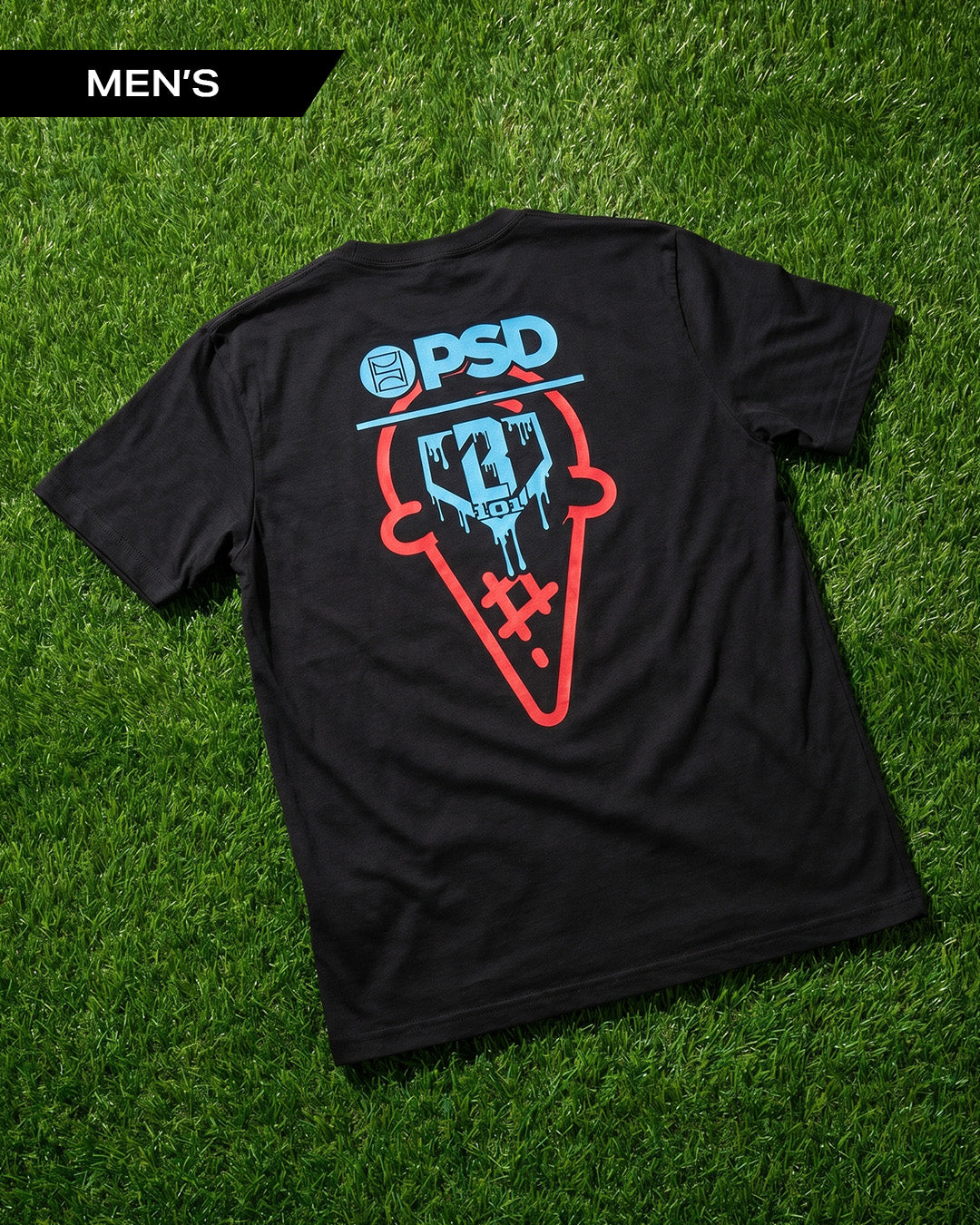 PSD Discount | Baseball Lifestyle 101 - Black Tee - Graphic Tee