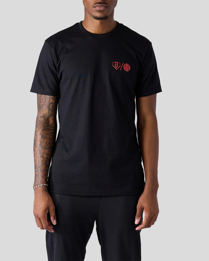 PSD Discount | Baseball Lifestyle 101 - Black Tee - Graphic Tee