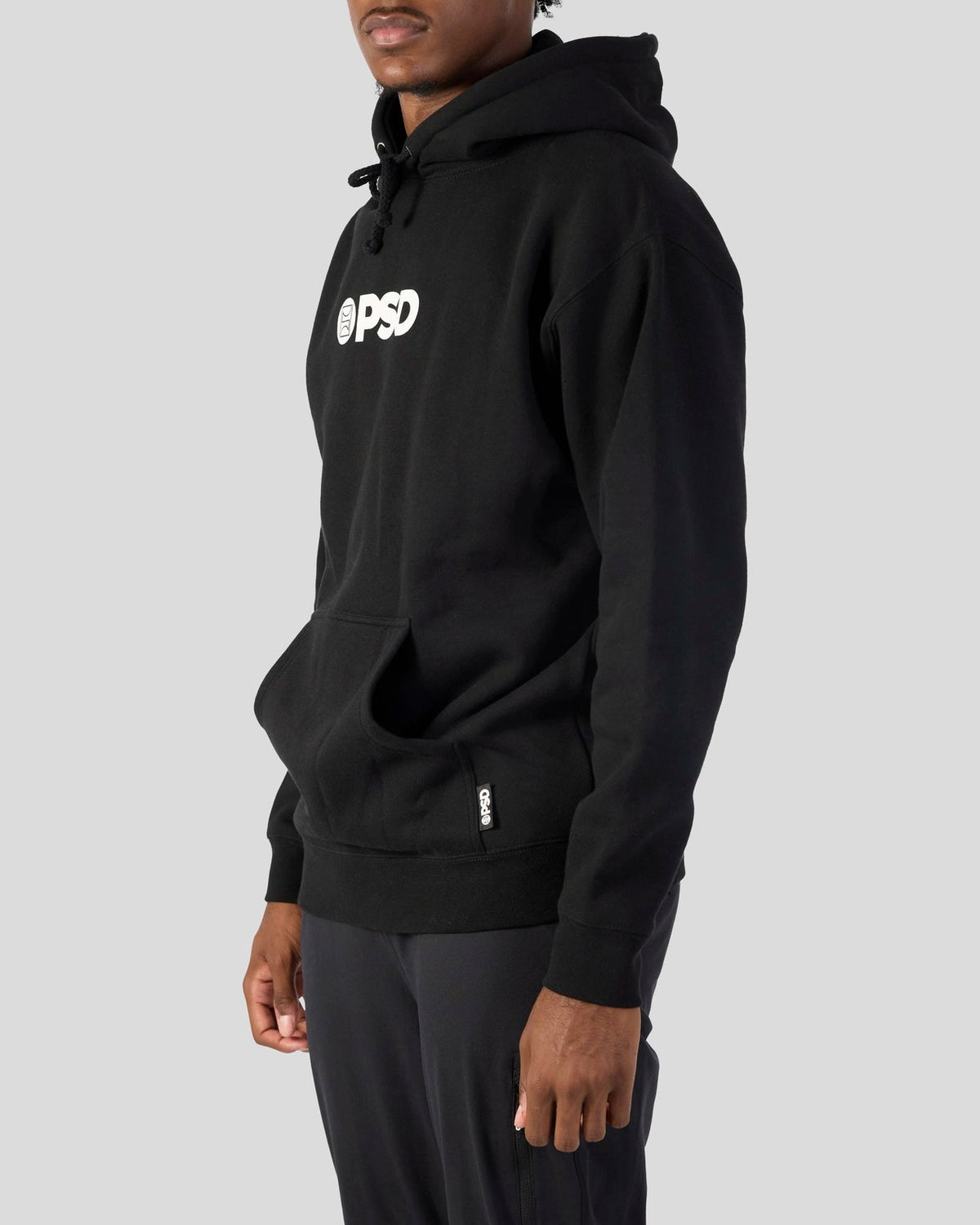 PSD Essential | PSD Black Hoodie - Classic Hoodie