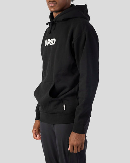 PSD Essential | PSD Black Hoodie - Classic Hoodie