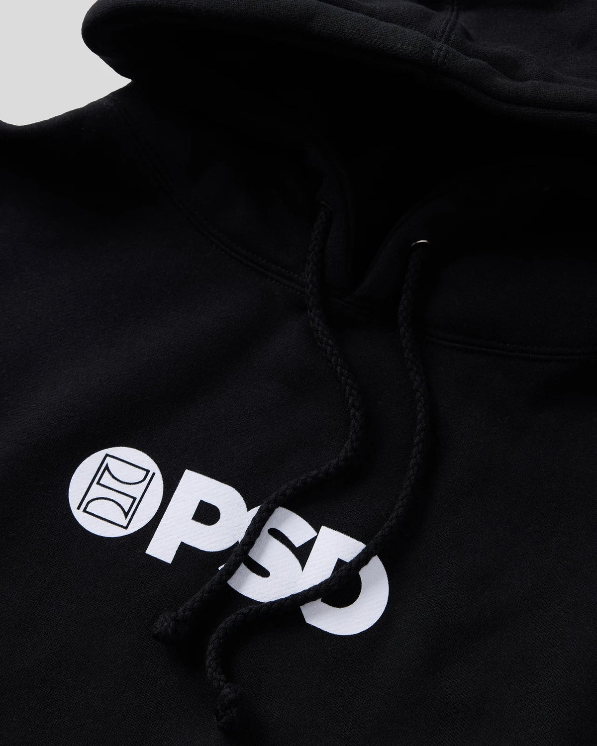 PSD Essential | PSD Black Hoodie - Classic Hoodie