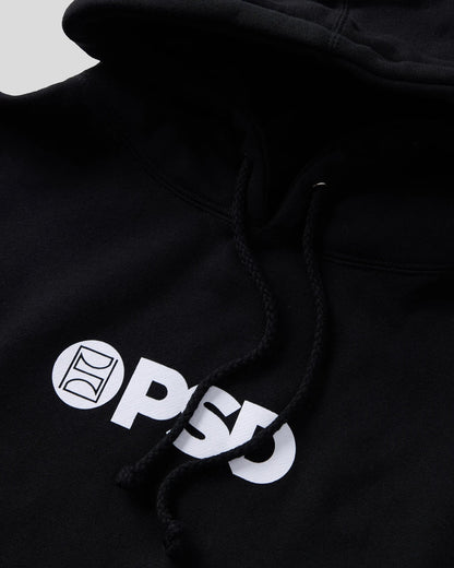 PSD Essential | PSD Black Hoodie - Classic Hoodie