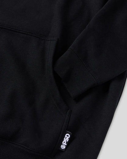 PSD Essential | PSD Black Hoodie - Classic Hoodie