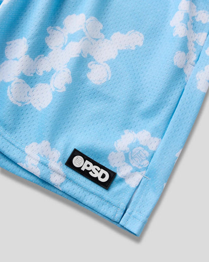 PSD Everyday | Cloud Drops Blue Active Short - Active Short