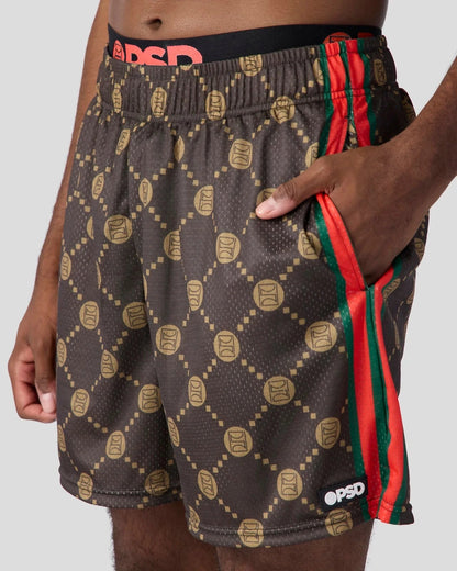 PSD New | Emblem Lux Brown Active Short - Active Short