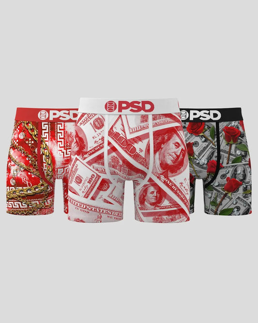 PSD Recommended | 3 Pack - Red Luxury - Mid Length