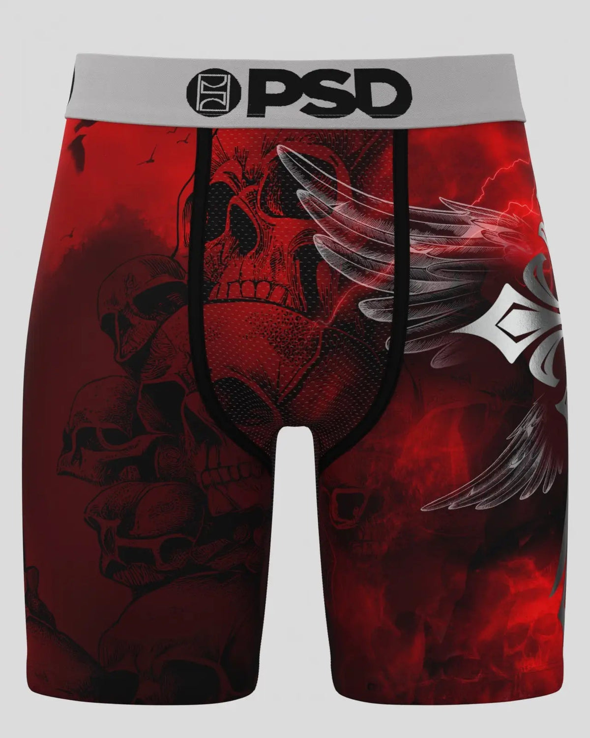 PSD Discount | Silver Wing Red - Standard Length