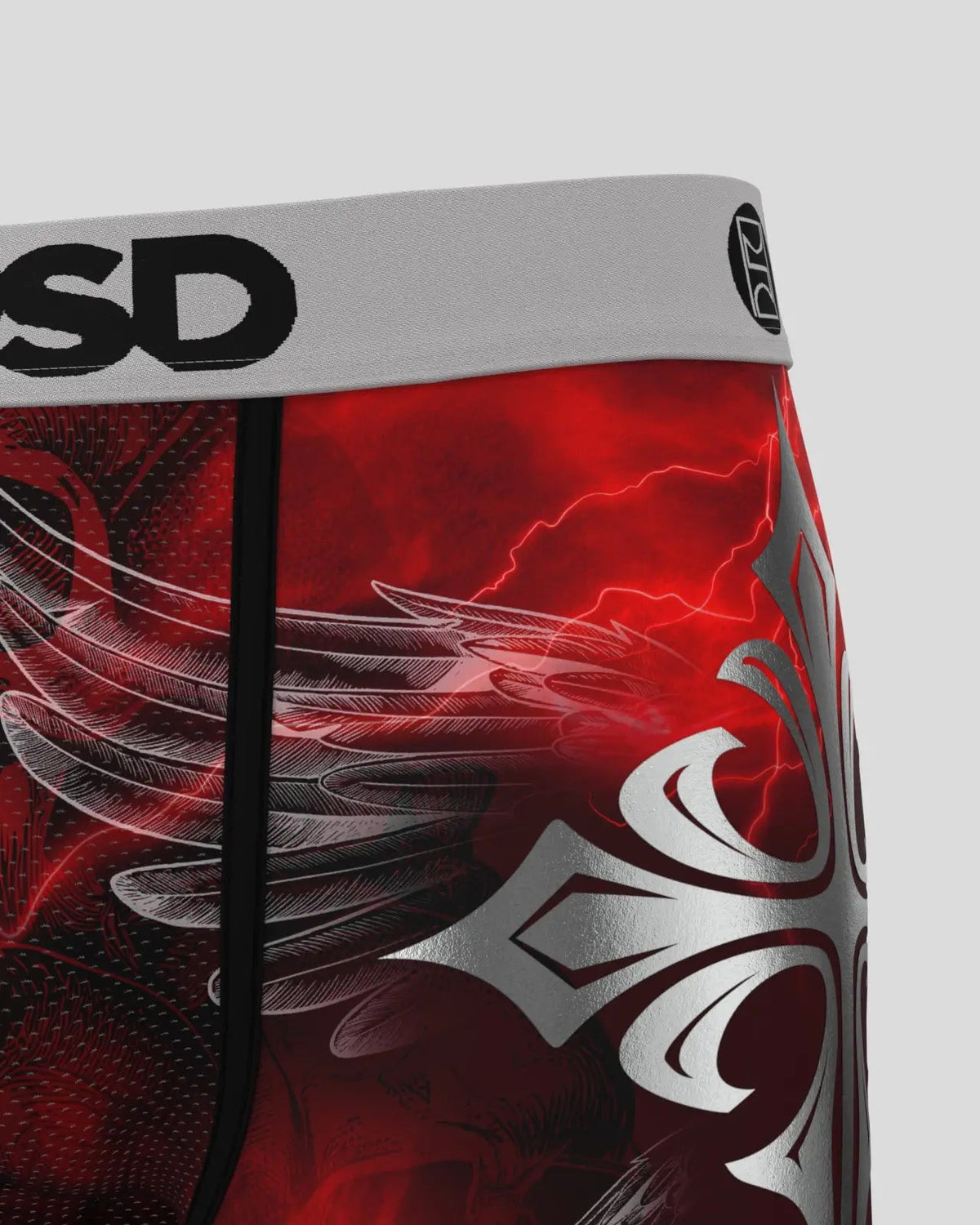 PSD Discount | Silver Wing Red - Standard Length