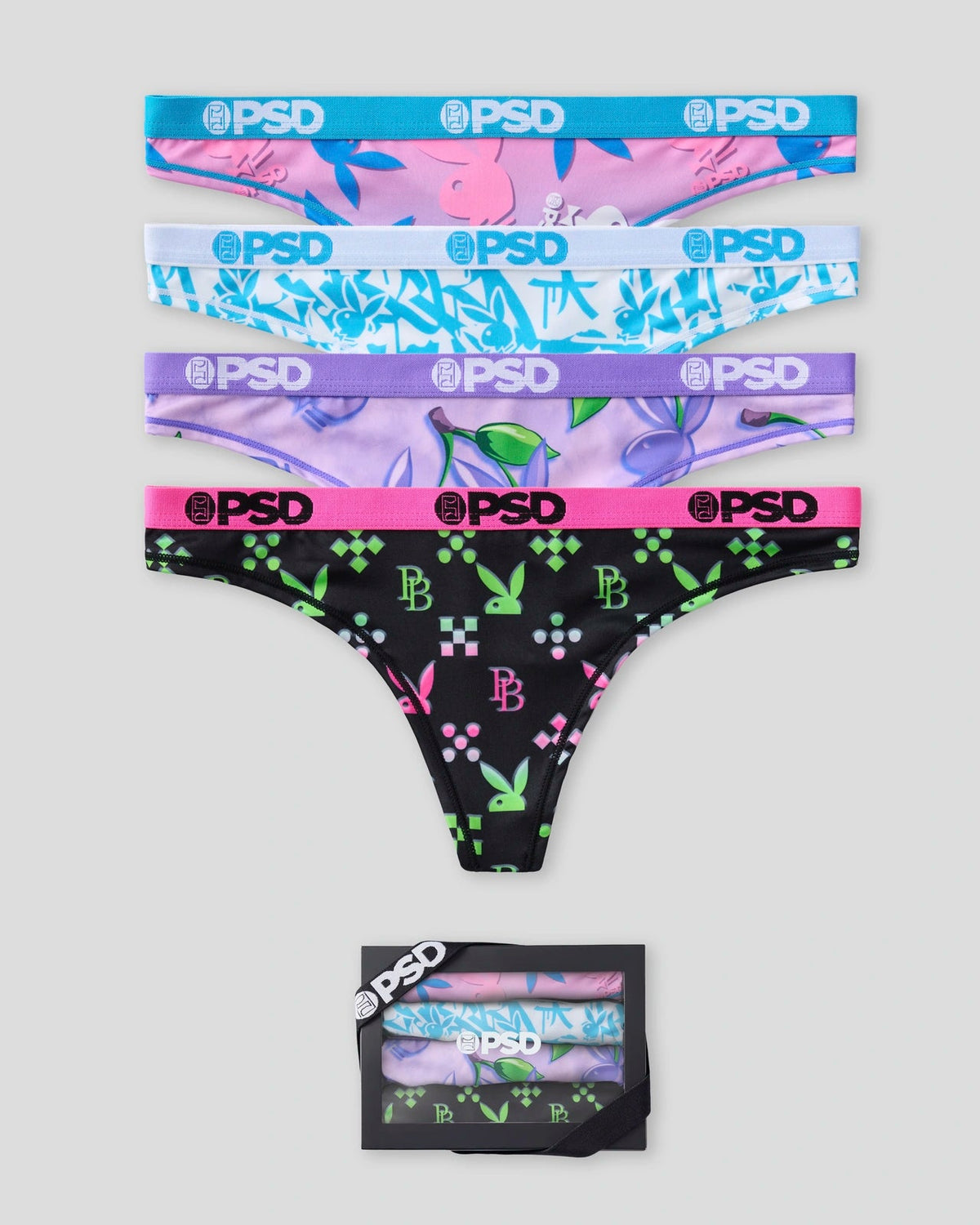 PSD Premium | 4 Pack - Playboy Blast - Thong