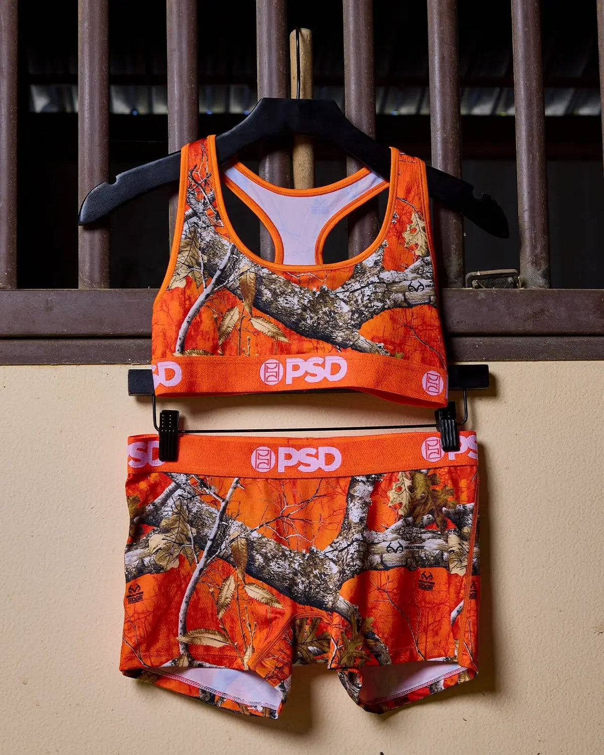 PSD Exclusive | Realtree - Edge Orange - Sports Bra